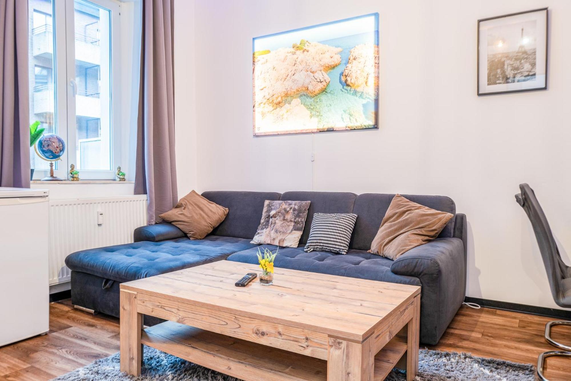 #221 Moderne City Wohnung Im Herzen Von Нойс Екстериор снимка